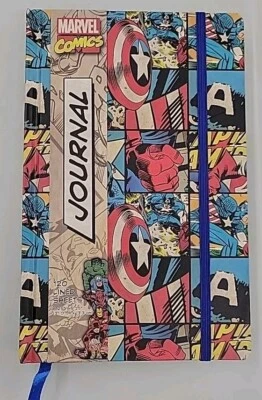 Marvel Journal, 120 Lined Sheets - Captain America, New - Image 1 of 3