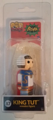 Figura de madera King Tut 87 Batman serie de televisión clásica Pin Mate Foto 1 de 4