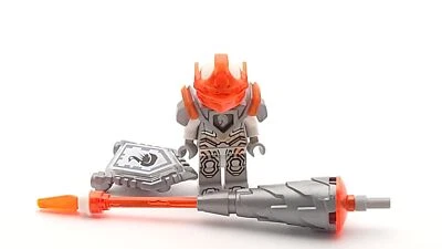 Lego Mini Figura Nexo Caballeros Lanza Power Shield Goose Bumps del Set #70348 Foto 1 de 3
