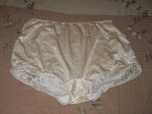Vintage New SEARS Slippery Shimmer Nylon Brief Panties 10