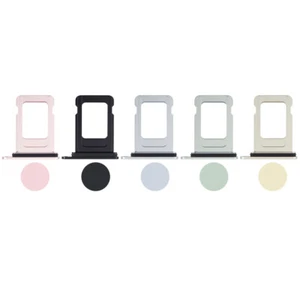 For iPhone 15/15 Plus Sim Card Tray Holder Slot Replacement - Picture 1 of 21