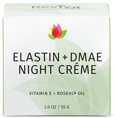 REVIVA LABS - Elastina + creme noturno DMAE (2, oz) - Imagem 1 de 4