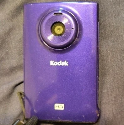 Kodak ZM1 Waterproof  Mini Digital Video Camera Purple  - Image 1 of 2