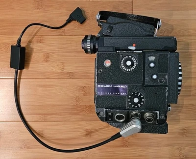 Cable de alimentación Bolex EL 4 pines ángulo recto a D-Tap, regulado 12 V, ~ 1 m (3,3 pies) Foto 1 de 4