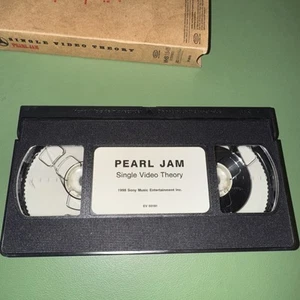 PEARL JAM Single Video Theory The Making Of Yield Album Original VHS Tape - Picture 1 of 3