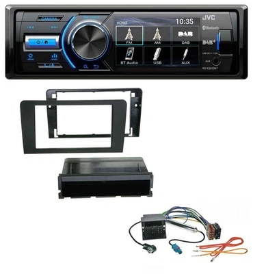 JVC Bluetooth MP3 USB DAB Autoradio für Audi A3 8P 03-12 Symphony Quadlock - Bild 1 von 4