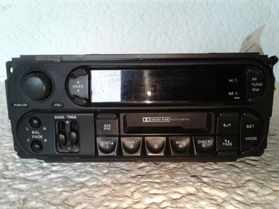 CASSETTE RECEPTOR RADIO 2002-2007 02-07 DODGE CARAVANA (-PERILLA) Foto 1 de 4