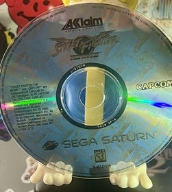 Street Fighter: The Movie (Sega Saturn, 1995) Disk Only