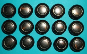 METAL DRAWER PULLS LOT of 15 PRE-OWNED ROUND ARTS & CRAFTS DECOR CABINET DOOR - Picture 1 of 9