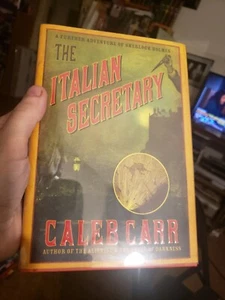 Signed Caleb Carr The Italian Secretary 1st Edition Hardcover Mint Unread  - Picture 1 of 9