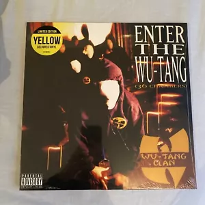 Wu-Tang Clan Enter The Wu-Tang 36 Chambers LP Yellow Limited Vinyl - Picture 1 of 4