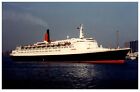 Queen Elizabeth 2 (1969) Cruise Ship Cunard Line Photo VTG 4x6" IMO 6725418 NYC
