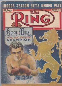 The Ring--Nov. 1948 Freddie Mills-----28 - Picture 1 of 1