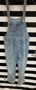 Women “FP Free People “ blue denim overalls. Size 31.   P.O. - Picture 1 of 2