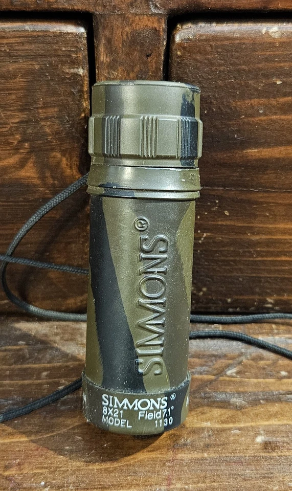 Realtree Simmons 8x21mm Field 7.1" Model 1130 Cameo Monocular Vintage - Image 1 of 1