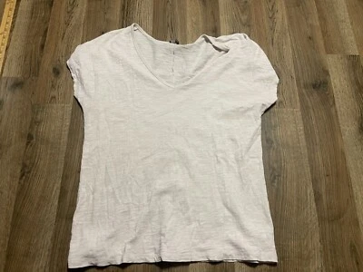 Lilla P Shirt, Women's Size Small, White, V-neck, Short Sleeve Foto 1 de 4