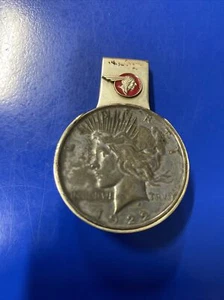 Vintage Pontiac Geldklammer 1922 Silber Dollar You Can’t Beat A Pontiac - Bild 1 von 5