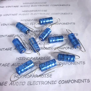 NOS GENUINE PHILIPS 132 22uF 63V HI END AXIAL CAPS FOR AUDIO ! 10pcs! - Picture 1 of 3