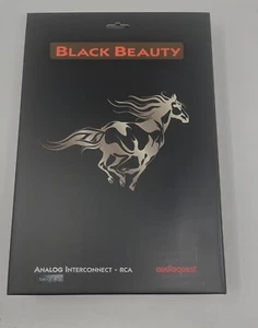 AudioQuest Black Beauty RCA Analog Interconnect 1 Meter - Picture 1 of 1
