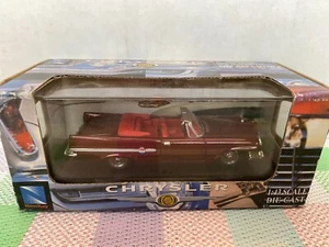 1/43 NEW-RAY 1959 CHRYSLER 300E CONVERTIBLE DARK RED - Picture 1 of 3