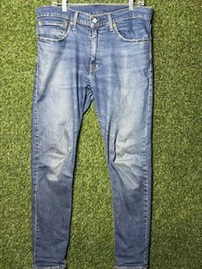 Levi Slight Wash Light Blue Jeans Pants 512 34x34 - Picture 1 of 6