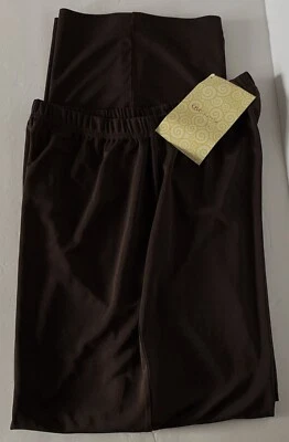 VICTOR COSTA Ocasión Mate Jersey PANTALONES PEQUEÑOS PM 10-12 NUEVO Marrón Chocolate Nuevo con Etiquetas Foto 1 de 2