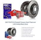 PD07KF279 EBC Front Redstuff Pads & Ultimax Disc Brake Kit
