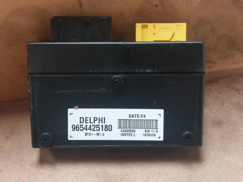 Modulo Comando ECU Tetto Elettrico Peugeot 307 CC Cabriolet Cabriolet 9654425180 - Immagine 1 di 1