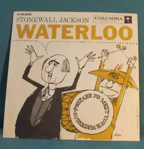 STONEWALL JACKSON---WATERLOO (Picture Sleeve Only) - Imagen 1 de 2