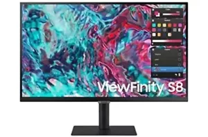 Samsung 27" ViewFinity S8 Series 4K UHD High-Resolution Monitor - Black - New! - Picture 1 of 3
