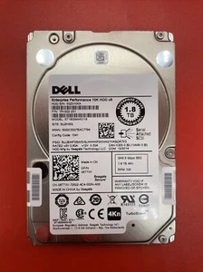 Dell 6TTVV 06TTVV 1.8TB SAS 6Gbps SED 4Kn 10K 2.5” Hard Drive - Picture 1 of 3