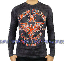 XTREME COUTURE Red Zone X1320 New Men`s Charcoal Thearmal By Affliction