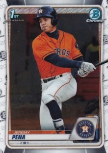 Bowman Chrome Prospects 2020 primer Jeremy Pena #bcp-61 Houston Astros - Imagen 1 de 1