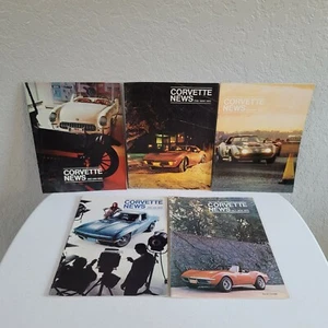 Corvette News, 1970, 5 números, falta agosto/septiembre - Imagen 1 de 4