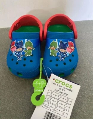 Nuevo Talla 5 PJ Máscaras Crocs Bebé Infante Niño Zapatos Unisex Niñas Niños Foto 1 de 2