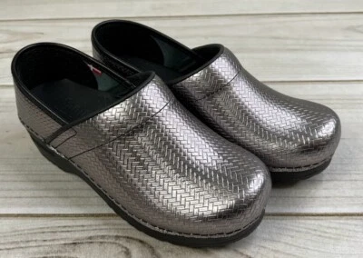 Novo Sanita Raro Profissional Cairo Couro em Relevo Prata Tamanhos 5/6 459246 - Imagem 1 de 4