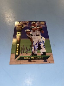Mike Metcalf # to 7750 Signed 1994 Signature Rookies Draft Picks Hologram COA