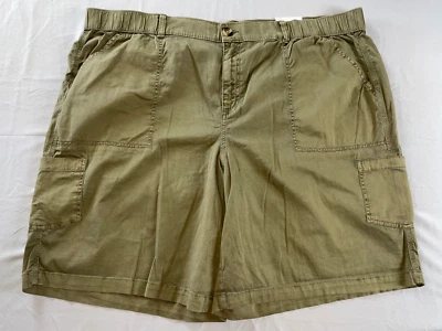 Sonoma Lightweight Ultracomfort Waistband Barmuda Cargo Shorts. 24W, NWT!! - Image 1 of 4