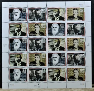 Scott #3061-64 - 1996 32c Pioneers of Communication Sheet of (20) MNH - Picture 1 of 4