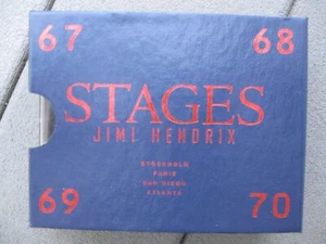 Jimi Hendrix Stages 4 Cassette Tapes Live Box Set 67 68 69 70 Like New 1991 - Picture 1 of 12