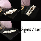 Women Hair Jaw Claw Clip Hair Crab Clamp Pearl Hairgrip Girl Charming Gifts