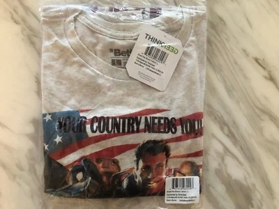 Vault Boy of the Month T Shirt  Power Armor Enlistment Ad Ultra Rare size(L) NIB - Image 1 of 4