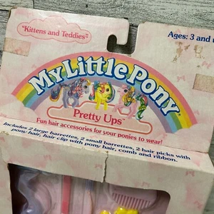 Vintage My Little Pony Zubehör Set Pretty Ups Kätzchen & Teddies 80er - Bild 1 von 7