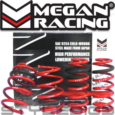 Kit de resortes reductores Megan Racing para Audi A3 AWD sedán 2013+ EXCL: S3 Sportback Foto 1 de 4