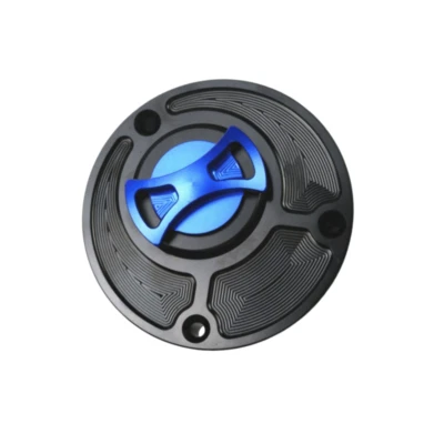 Синяя крышка бака с ЧПУ для Ducati 1096 Yamaha YZF R6 R1 R25 MT07 09 FZ1 XSR XJR - Изображение 1 из 2