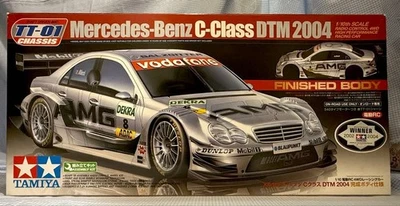 Carrozzeria completa Tamiya Mercedes-Benz Classe C DTM 2004 scala 1/10 TT-01 - Immagine 1 di 4