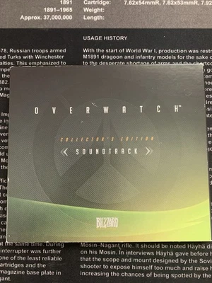 Overwatch Collector’s Edition CD Soundtrack - Image 1 of 4