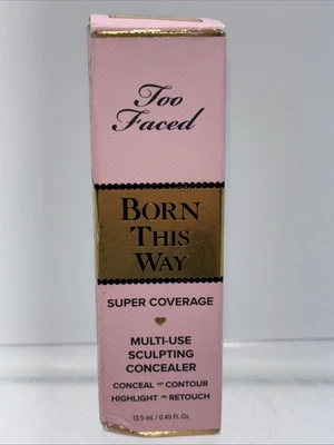 NEW TOO FACED BORN THIS WAY MULTI-USE SCULPTING CONCEALER *GOLDEN BEIGE* - Image 1 of 4
