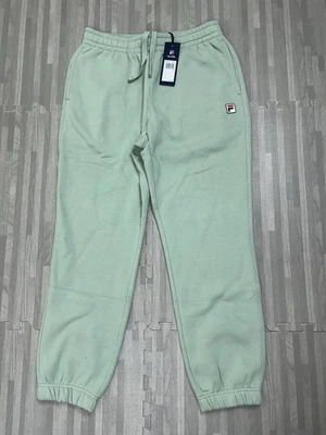 Pantalones deportivos Fila clásicos pesados ​​entrenamiento atlético polar para hombre M verdes $55 Foto 1 de 4