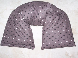 Microwave Flaxseed neck & Shoulder Pillow, Heating Pad -Grey - Picture 1 of 1